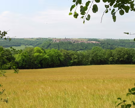 PXL021 Flavigny-sur-Ozerain, cité médiévale classée parmi les plus beaux villages de France.