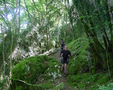 PXL055 Cheminement le long du lac du Bourget vers...