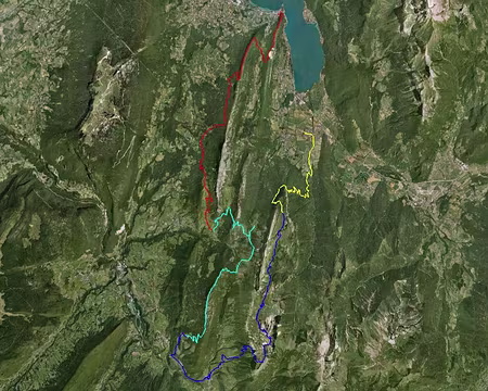 PXL151 Vertige dans les Bauges : un vrai niveau soutenu avec 4800m de montée et autant en descente en 3,5 jours ! Ouais, j'avoue, on est trop forts :o)