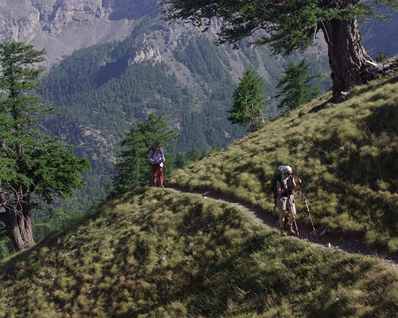 Montée vers la baisse de Vallauretta Montée vers la baisse de Vallauretta