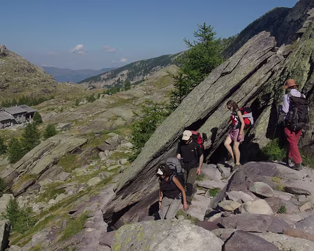 Vers le refuge des Merveilles Vers le refuge des Merveilles