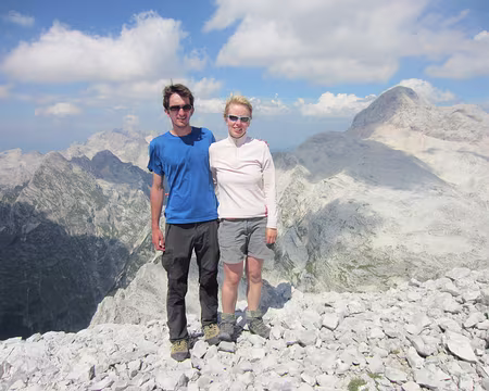 PXL087 au sommet du Kanjavec