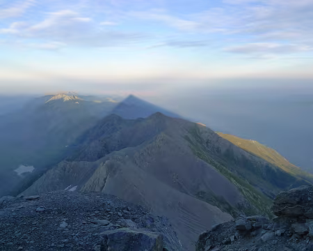 PXL061 L'ombre de Rochemelon s'étire jusqu'à Turin, à 45 km.
