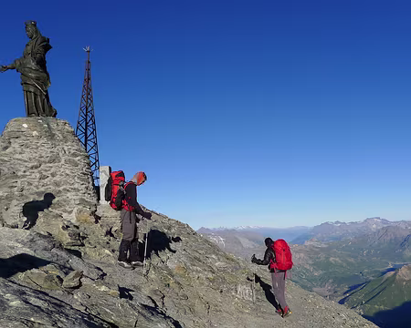 PXL076 Dernier coup d'oeil à la Madonne de Rochemelon, avant ...