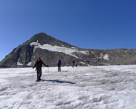 PXL082 Sur le glacier de Rochemelon.