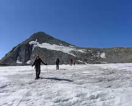 PXL082 Sur le glacier de Rochemelon.