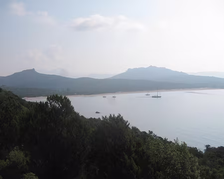 PXL051 Golfe de Murtoli vers la plage de Tralicetu