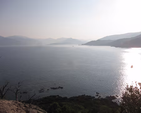 PXL069 Golfe de Valinco depuis le chemin de la tour de Campomoro