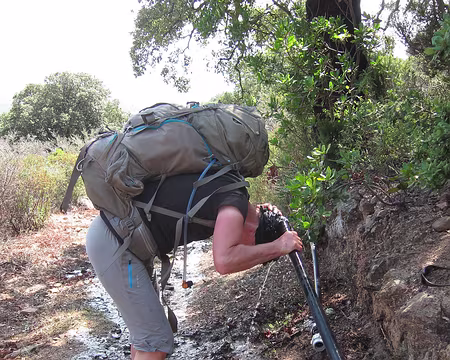 PXL119 Douche au-dessus de San Gavino (le tuyau était déjà détaché)