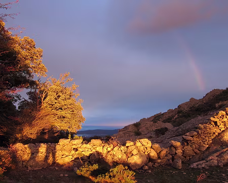 PXL170 Arc-en-ciel au coucher de soleil