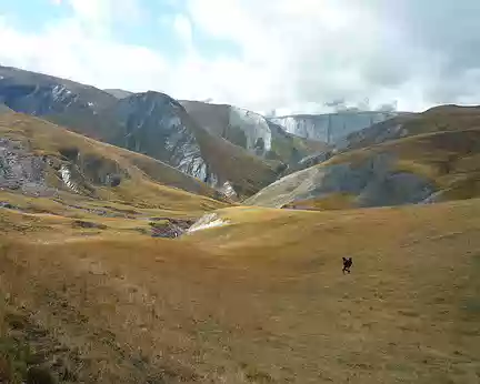 PXL001 Du col de Tirequeue au col des Trente Combes, une succession de traversées de ravines assez complexe