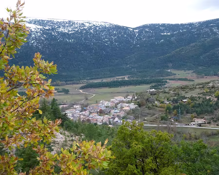 PXL135 7ème jour - Après une nuit fraîche à Soleilhas, nous partons pour Annot, ultime étape.