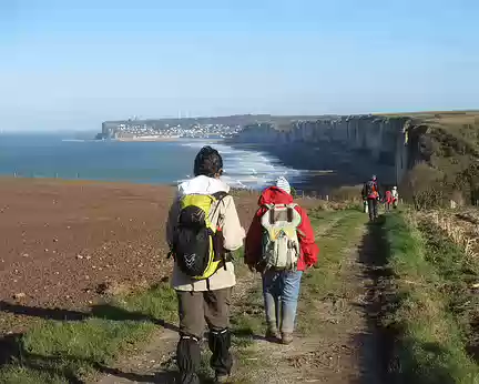 PXL073 au loin, Fécamp