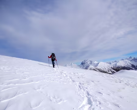 PXL043 Arrivée sur la crête venteuse