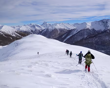 PXL047 Descente avec le Viso en ligne de mire.