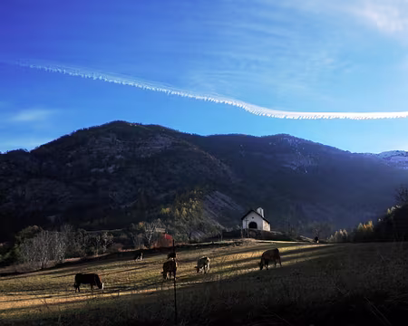 PXL112 03 11 12 Au dessus de Briançon et de Villard St Pancrace