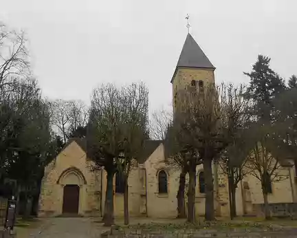 PXL000 Gif-sur-Yvette, Eglise St-Rémi, XIIè et XVè s. de styles roman et gothique