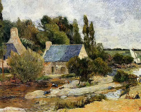 PXL120 Pont Aven par Gauguin