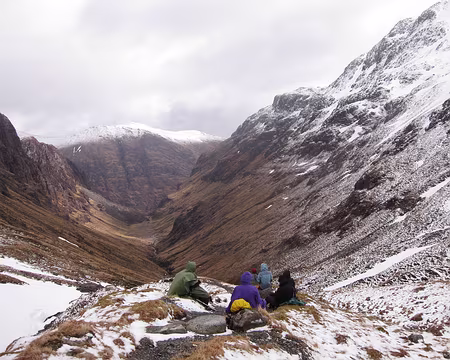 PXL028 Nous pique-niquons au-dessus de la Lost Valley