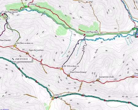 PXL041 J3 KINTAIL - Vallée de Glen Quoich 29km +1245m -1066m 7h15