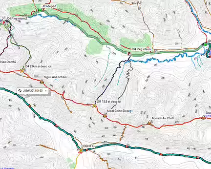 PXL041 J3 KINTAIL - Vallée de Glen Quoich 29km +1245m -1066m 7h15