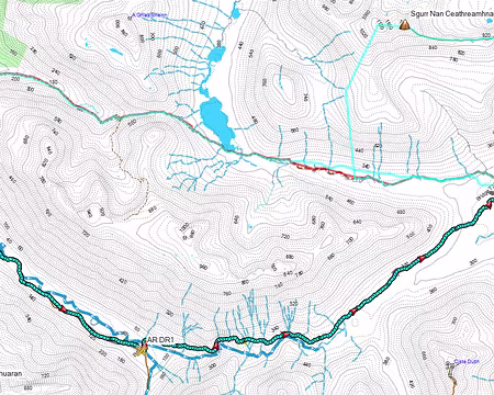 PXL091 J5 GLEN AFFRIC - Morvich-Alltbeithe+AR col An Socach 23,5km +1150m -890m 6h15