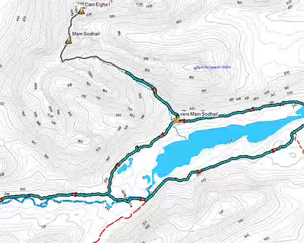 PXL111 J6 GLEN AFFRIC - Tour Loch Affric+AR vers Mam Sodhail 32,7km +1015m -1015m 7h15