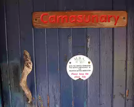 PXL165 Le 'bothy' de Camasunary sera malheureusement fermé par son propriétaire à l'été 2013