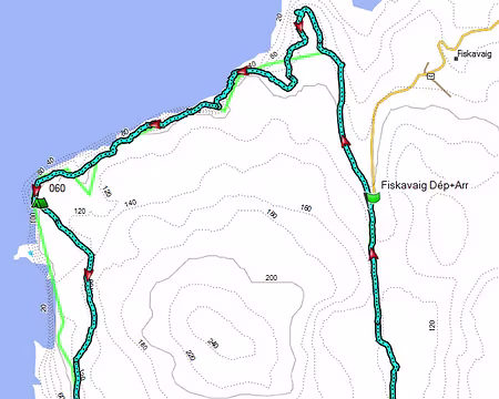PXL170 J9 SKYE - Boucle Fiskavaig-Talisker 11,3km +400m -400m 3h
