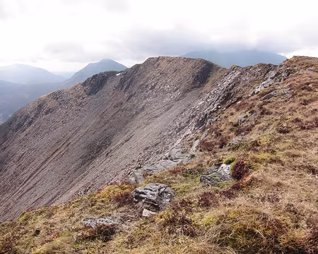 PXL194 Crête vers le Beinn Dearg Mheadhonach