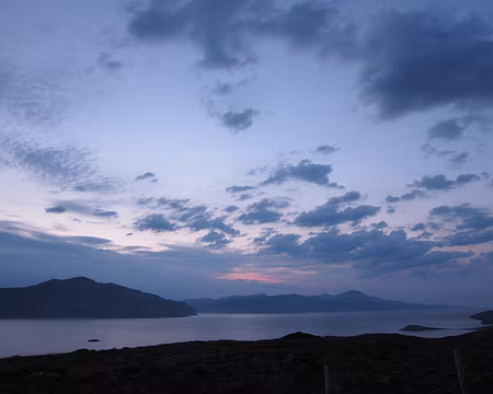PXL231 Coucher de soleil sur Skye (le Storr à droite)