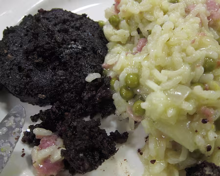 PXL338 … Boudin écossais et risotto italo-britannique !