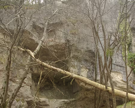 Carrière antique près d'Arcy-sur-Cure (dite la Roche Taillée) Carrière antique près d'Arcy-sur-Cure (dite la Roche Taillée)