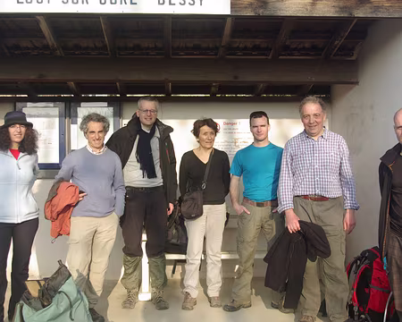 Gare de Lucy-sur-Cure : nous sommes arrivés à temps ! Gare de Lucy-sur-Cure : nous sommes arrivés à temps !