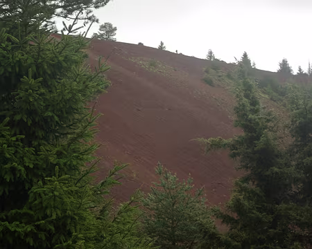 Pente minérale comme sur un « vrai » volcan Pente minérale comme sur un « vrai » volcan