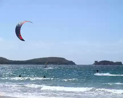 PXL105 kite surfeurs et véliplanchistes se régalent