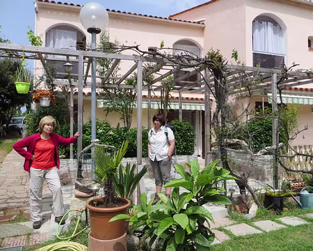 PXL000 arrivée à l'hôtem Punta e Mare