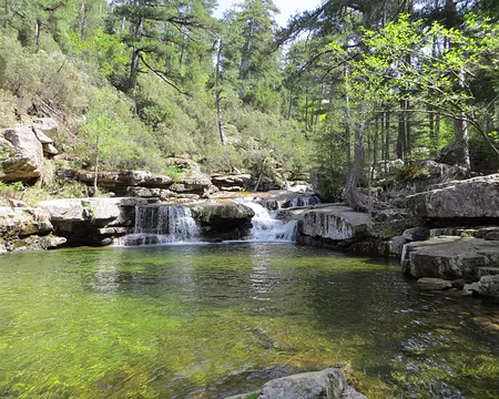 PXL013 piscines d'eau froide au dessus d'Evisa