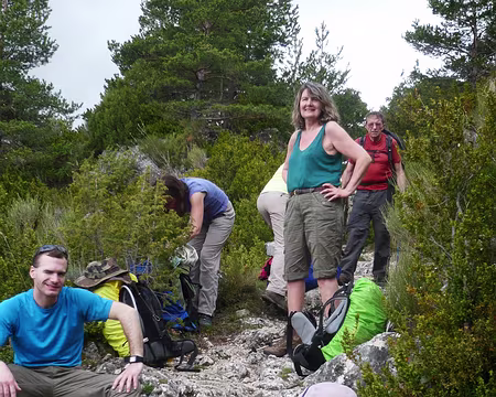 PXL029 Regroupement avant la descente sur La Palud.
