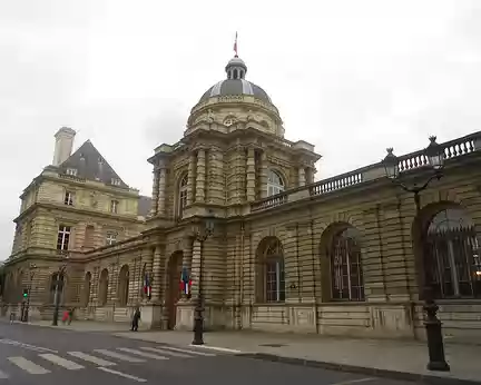 PXL006 Palais du Luxembourg, siège du Sénat, rue de Vaugirard