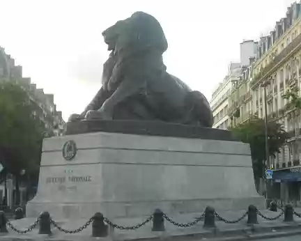 PXL036 Lion de Belfort, place Denfert-Rochereau