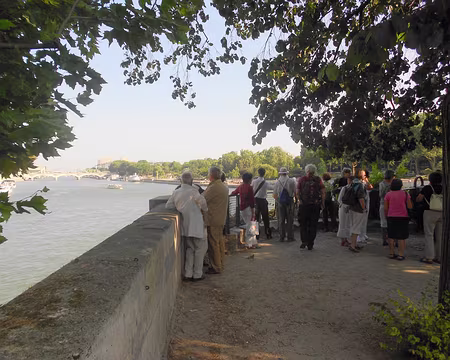 PXL002 Le square Barye, à l'emplacement des jardins du couvent des Célestins, est situé à la pointe orientale de l'Ile-Saint-Louis