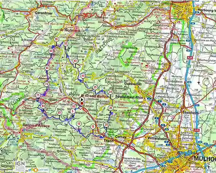 PXL026 Le Tour de la vallée de la Thur 2013 : 96 km, 4000m de D+ et 4000m de D- !