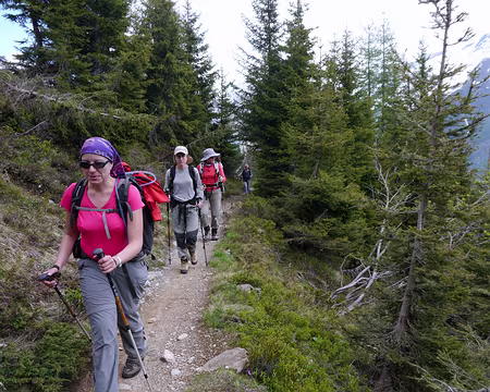 Picasa Après une bonne montée on attaque le balcon sud