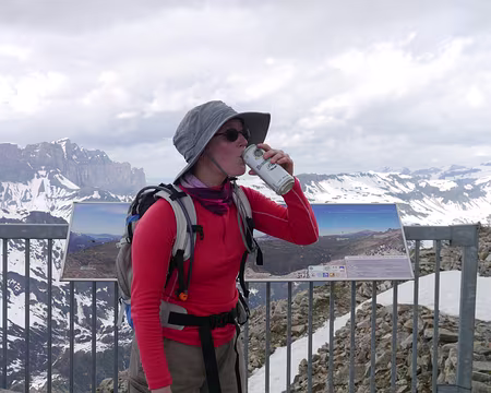 Picasa Après 1600 m de montée, la mousse s'impose !