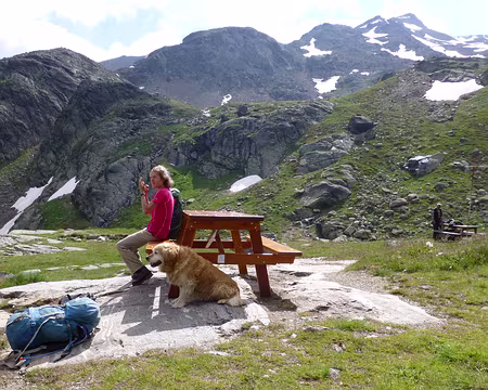 PXL086 Au refuge Dorigoni le chien a adopté Véronique