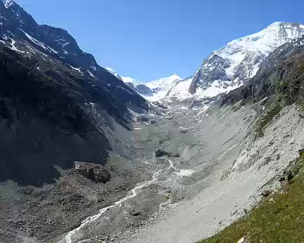 Picasa Ce qu'il reste du glacier de Zinal
