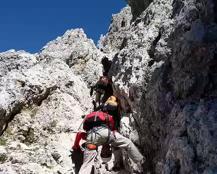 PXL063 J4 - Via Ferrata Santner : Partie sans attache