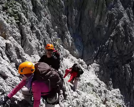 PXL068 J4 - Via Ferrata Santner : Partie sans attache