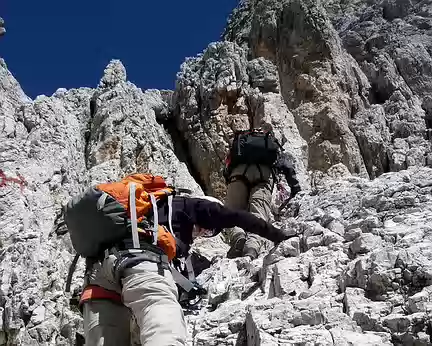 PXL071 J4 - Via Ferrata Santner : Trouver la prise